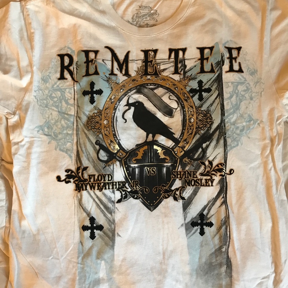 Remetee event Tshirt. Sz M. Mayweather vs Mosley